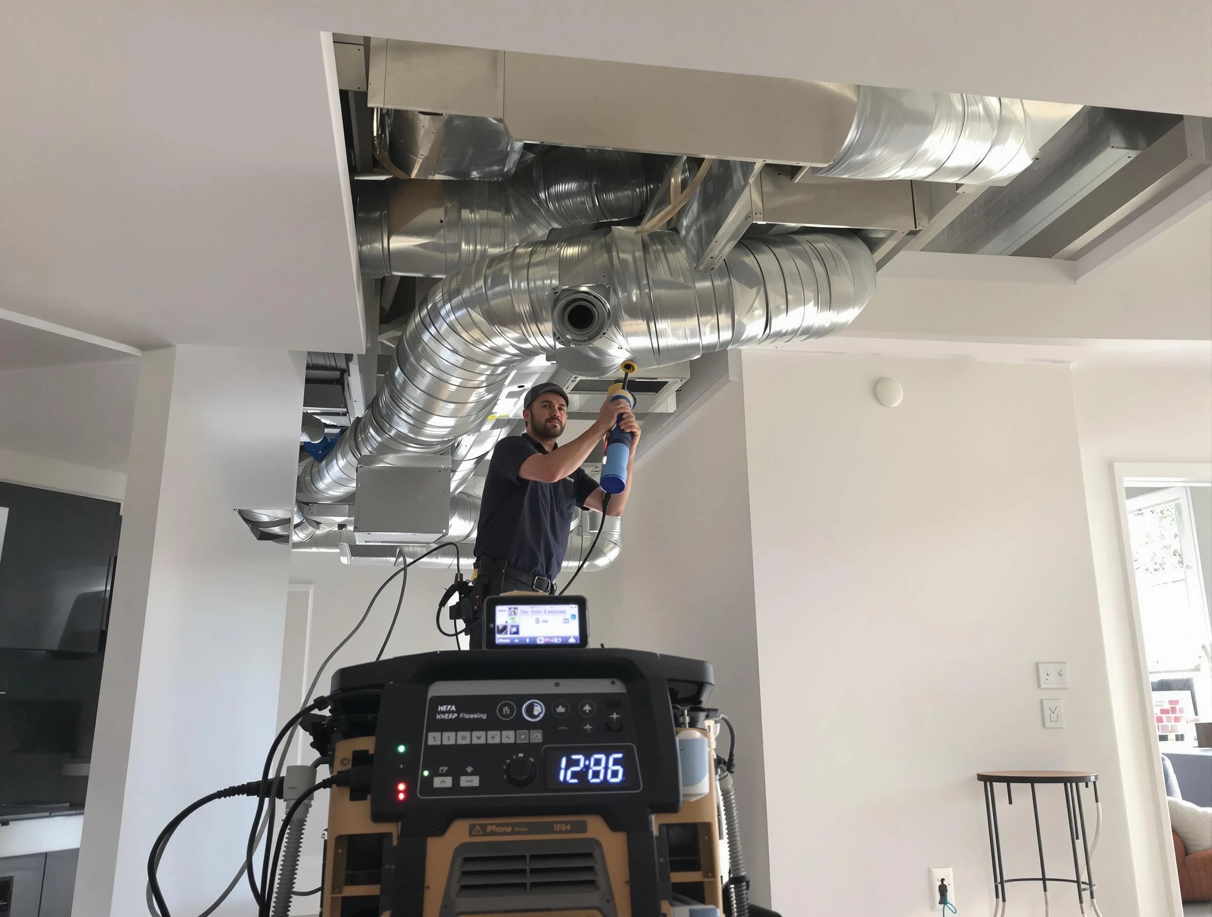 Advanced pure air duct cleaning by Colonial Heights Air Duct Cleaning in Colonial Heights