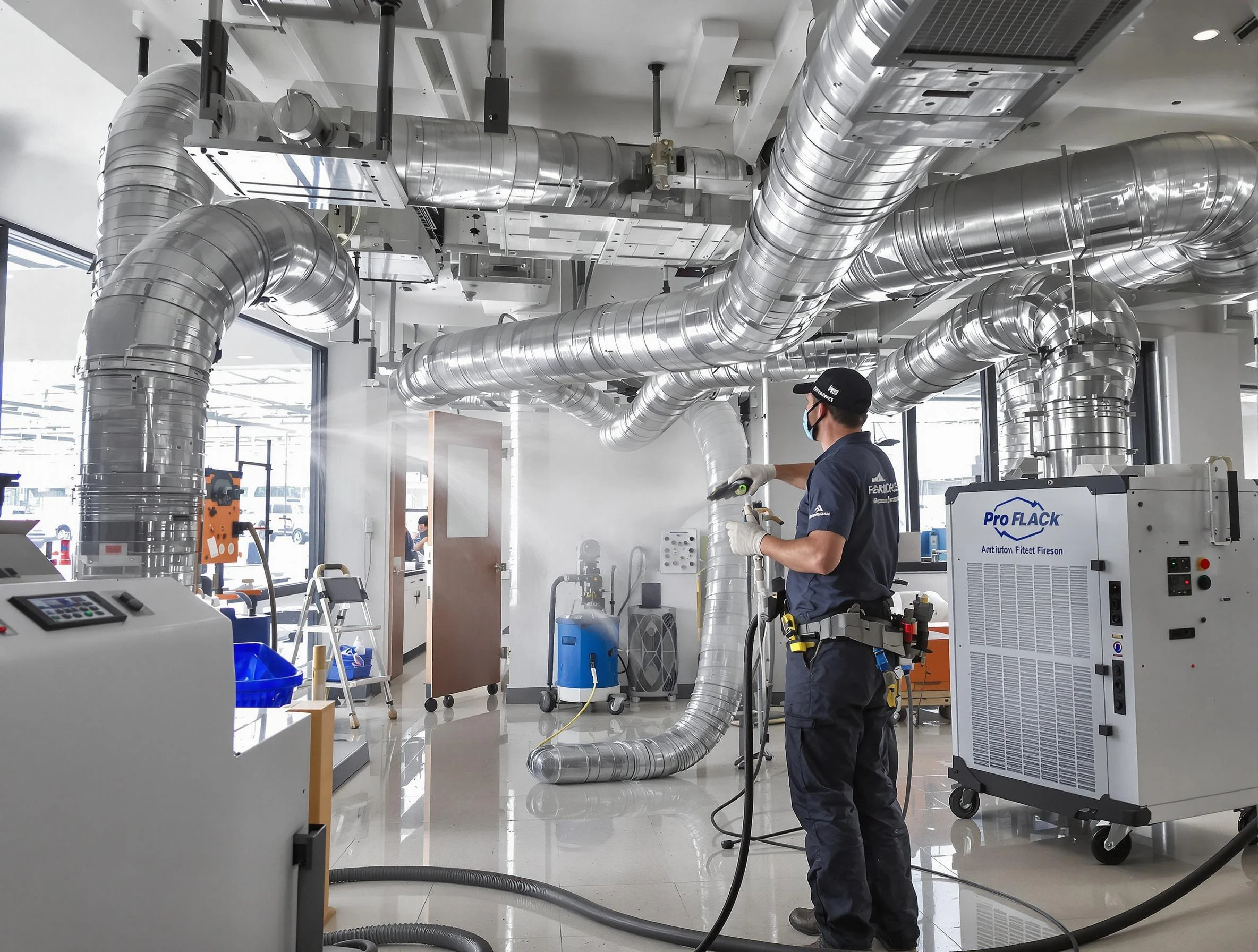 Negative Pressure Air Duct Cleaning in Colonial Heights