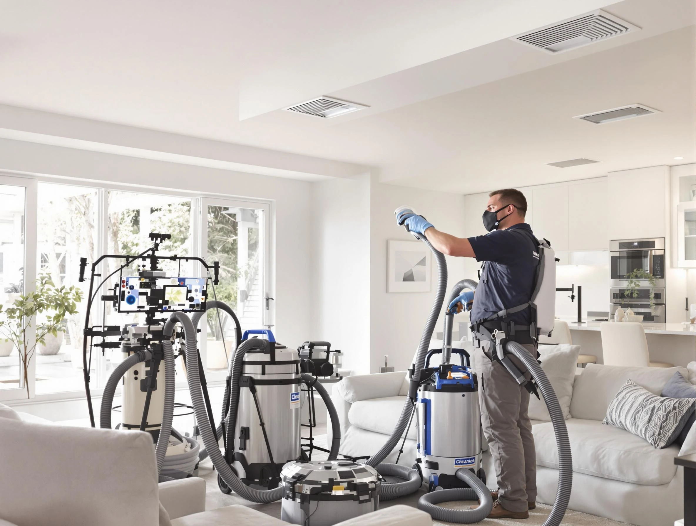 Professional AC duct cleaning by Colonial Heights Air Duct Cleaning in Colonial Heights