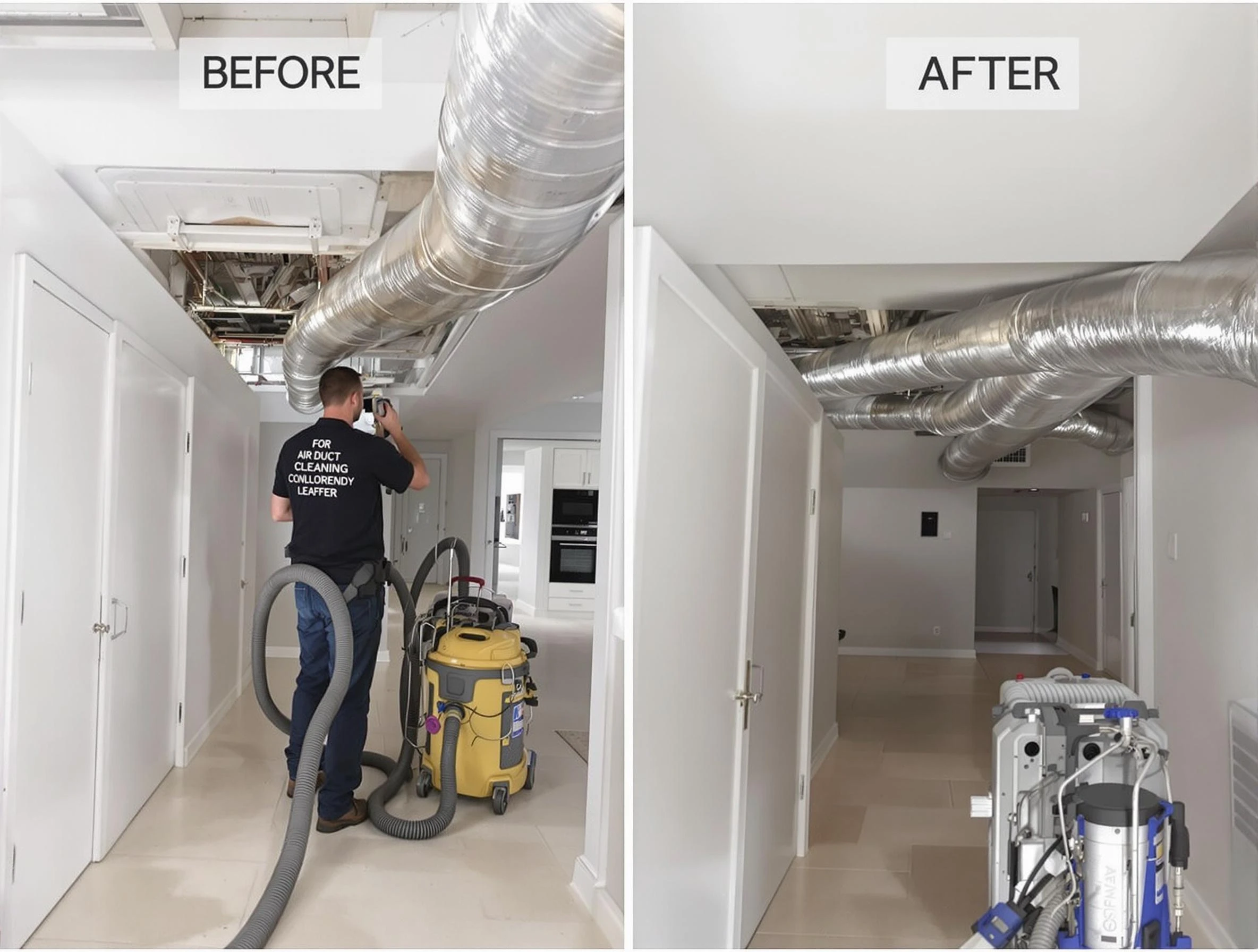 Colonial Heights Air Duct Cleaning professional performing thorough air duct cleaning in Colonial Heights