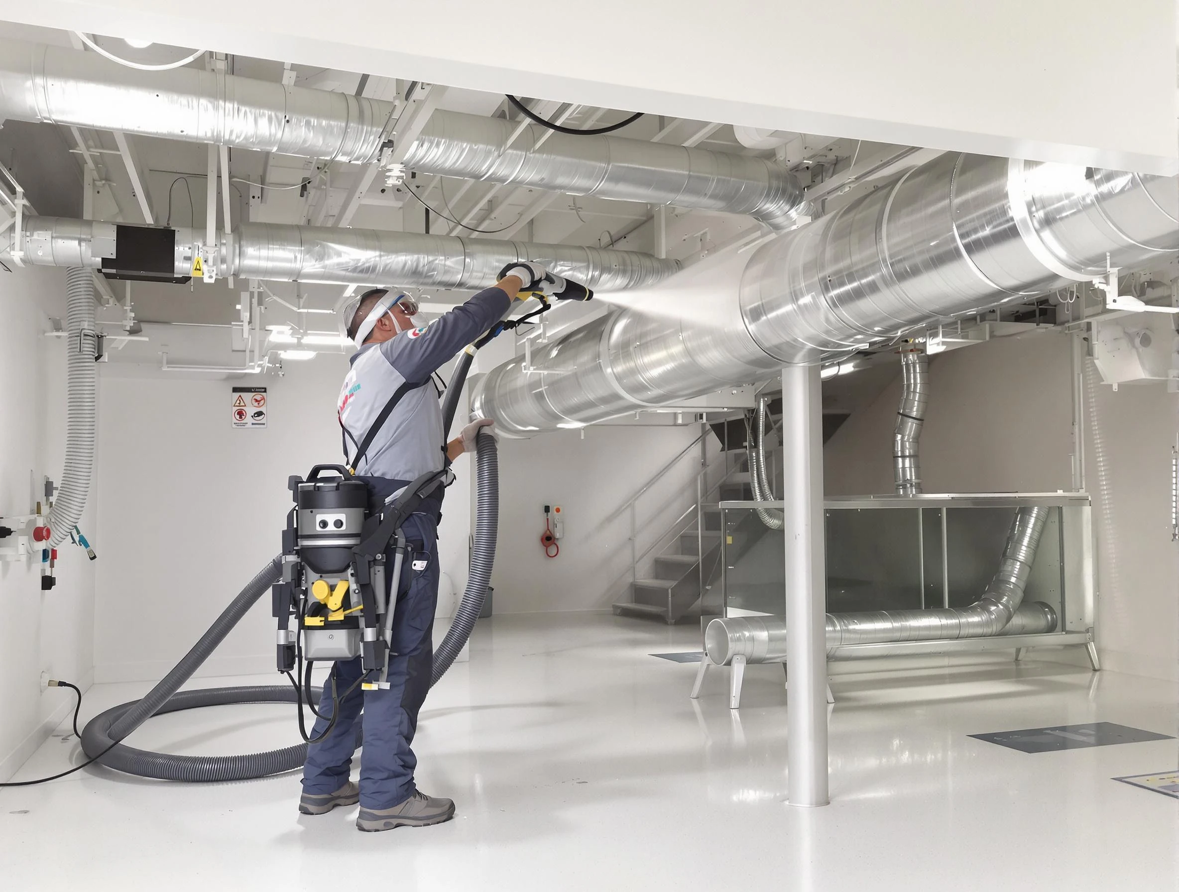 Professional central duct cleaning by Colonial Heights Air Duct Cleaning in Colonial Heights