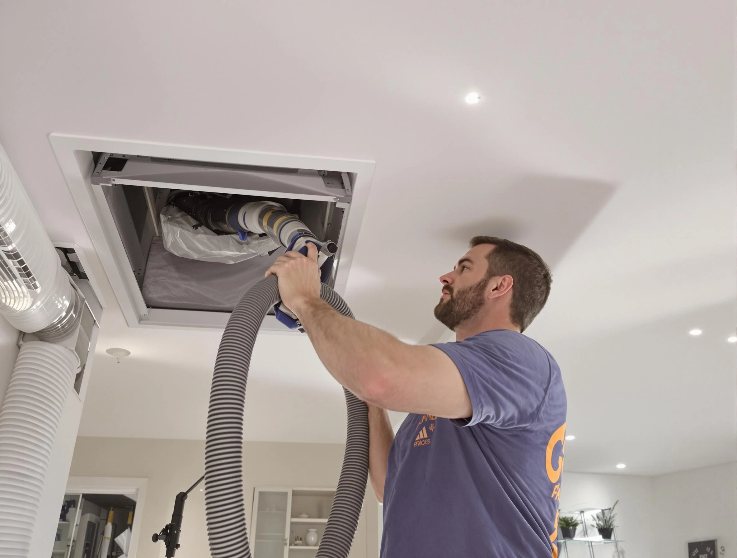 Precision indoor duct cleaning by Colonial Heights Air Duct Cleaning in Colonial Heights